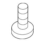 91656SEPA01 - Body: Inner Cover Clip for Honda: Ridgeline Image