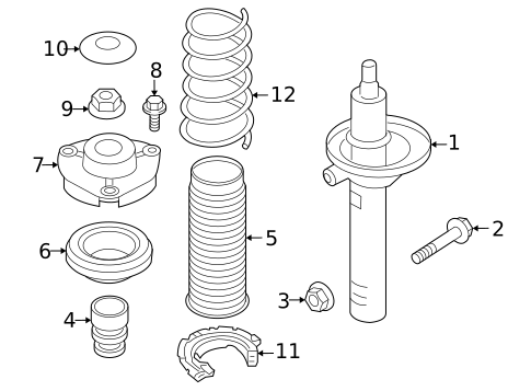 Bearings for 2024 Audi RS3 #0