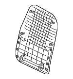 883901WAA0DCM - Body: Seat Back Panel for Kia: Rio Image