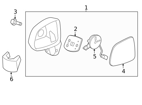 Mirrors for 2015 Chevrolet Captiva Sport #0