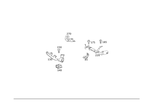 Wiring Harness for Probes, Exhaust System Sensors for 2008 Mercedes-Benz R320 #0