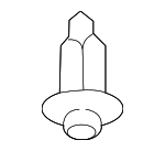 BHN968301 - Body: Side Trim Clip for Mazda Image