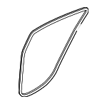 83120F20004X - : Weather-Strip On Body for Hyundai Image