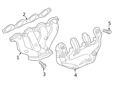 Exhaust Manifolds for 2017 Cadillac CTS #0