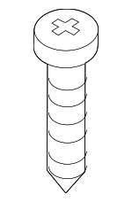 7119905134 - Body: Lock Pillar Trim Screw for BMW: X3 Image