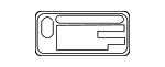 69339AA020 - Body: Info Label for Scion: xA, xB, xD | Toyota: 4Runner, Avalon, Camry, Corolla, Cressida, Highlander, Land Cruiser, Matrix, Prius, RAV4, Sequoia, Sienna, Tacoma, Tercel, Tundra, Venza, Yaris Image
