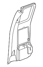5JJ30XDHAD - : Door Trim Panel for Mitsubishi: Raider Image