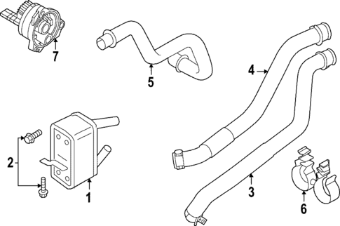Trans Oil Cooler for 2022 Porsche 718 Spyder #1