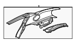 C2S38393 - Body: Quarter Panel for Jaguar Image
