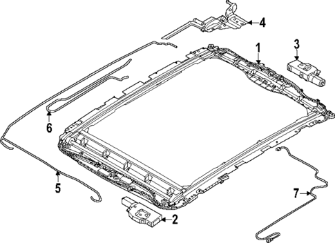 Sunroof for 2023 BMW 760i xDrive #1