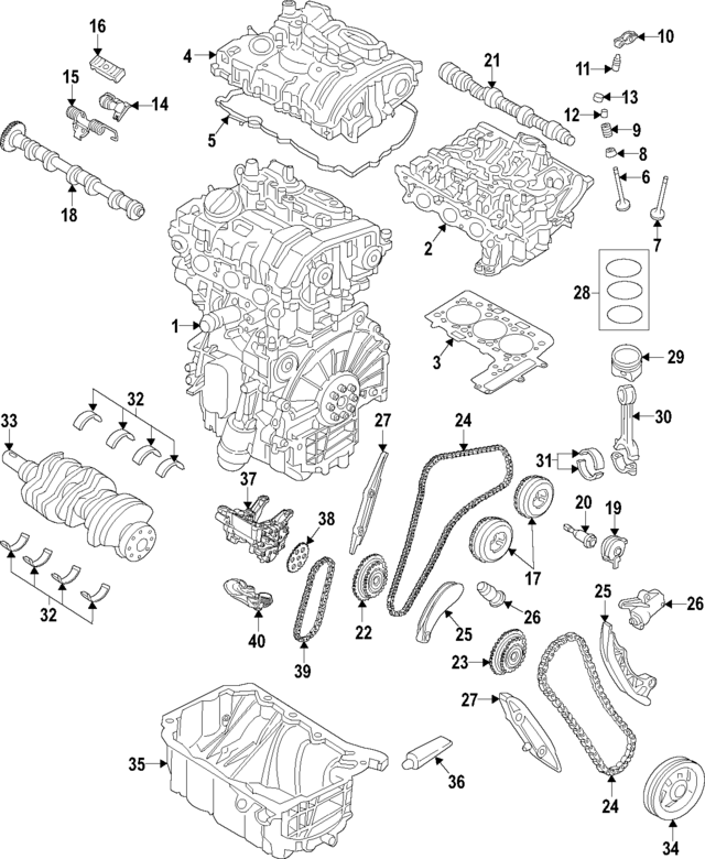 11002455308 - Engine: Short Block for Mini Image