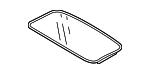 31385990 - Body: Sunroof Glass for Volvo: C30, S40, S60, S60 Cross Country, V50, V60, V60 Cross Country Image