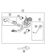 52029843AF - Fuel and Accelerator Pedal: Fuel Filler Tube for Mopar Image