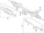 32105A7FA00 - Steering: Rack Assembly for BMW: 740i Image