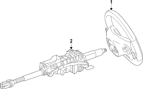 Steering Column for 2016 Mercedes-Benz GLA250 #0