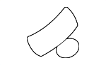 88016CW000NNB - Body: Recline Lever for Hyundai Image