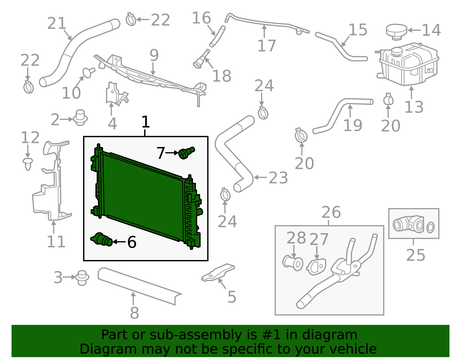 Radiator 23453634 | Capital Chevy Parts