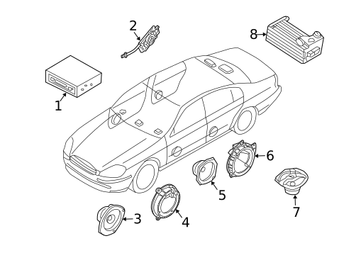 Sound System for 2006 INFINITI G35 #0