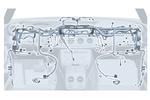 2055402024 - : Electrical Wiring Harness for Mercedes-Benz Image
