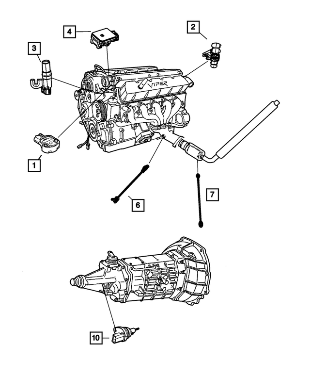 4686684AB - Electrical: Map Sensor for Mopar Image image