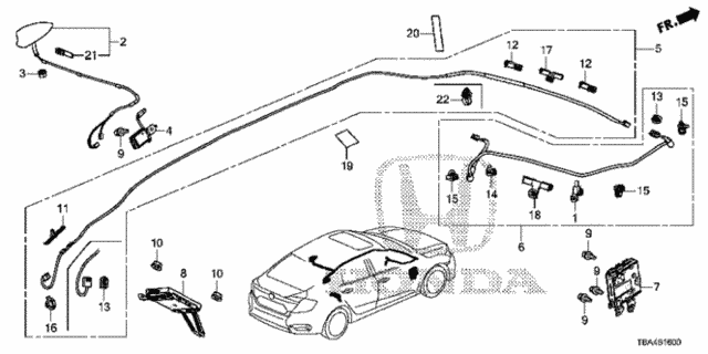 Antenna for 2016 Honda Civic #0