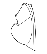 84785T6000NNB - : Side Cover for Genesis: GV80 Image