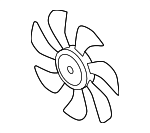 PE1215140 - Cooling System: Fan Blade for Mazda: 6, CX-5 Image