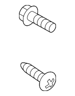 N91180901 - Body: Quarter Trim Panel Screw for Audi: A3, A3 Quattro, A5 Quattro, A6, A6 allroad, A6 Quattro, A7 Quattro, A7 Sportback, A8 Quattro, e-tron GT, Q6 e-tron, Q7, Q8, RS Q8, RS6 Avant, RS7, RS7 Sportback, S5, S6, S7, S7 Sportback, S8, SQ6 e-tron, SQ7, SQ8 Image