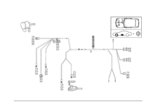 Adaptive Damping System and Level Lowering for 1996 Mercedes-Benz SL320 #0
