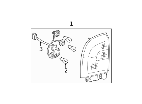 Tail Lamps for 2005 Toyota RAV4 #0