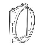 F87Z8146JB - Cooling System: Shroud for Ford: Explorer | Mercury: Mountaineer Image
