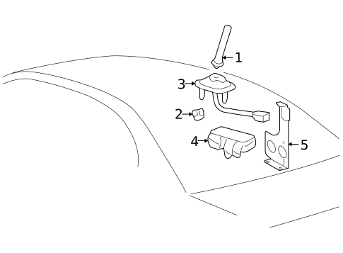Electrical Components for 2003 Lexus GS300 #1