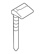 Roof Molding Retainer Clip