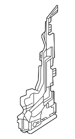 8W6121283AD - Body: Air Duct for Audi Image