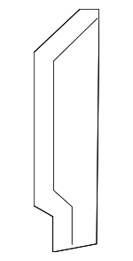 7575110040 - : Front Molding for Toyota Image
