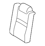 7107806F40C0 - Body: Seat Back Cover for Toyota: Camry Image