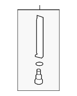 80101SFE003 - HVAC: Dehydrator for Acura: MDX, RL, RLX, TL, TLX, ZDX Image