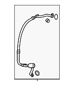 80311TY2A01 - HVAC: Suction Hose for Acura: RLX Image