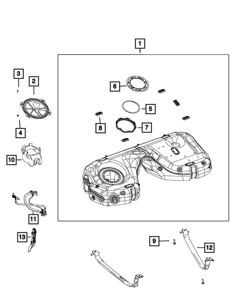Fuel Tank for 2022 Alfa Romeo Giulia #0