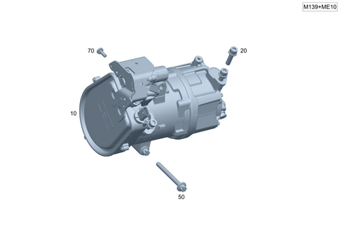 Refrigerant Compressor for 2026 Mercedes-Benz GLC63 AMG S E Performance #0