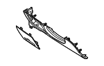 84750S9500GYT - Body: Knee Bolster for Kia Image