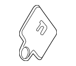 BK3Z9961694AB - Body: Seat Trim Panel for Ford Image