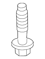 90123TBAA00 - Suspension: Suspension Shock Absorber Mounting Bolt for Honda Image