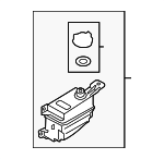 254302W000 - Cooling System: Reservoir Tank for Kia: Sedona, Sorento Image