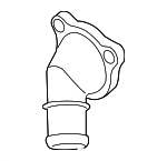 256313CAA0 - Cooling System: Thermostat Cover for Kia: Cadenza, Sedona, Sorento Image