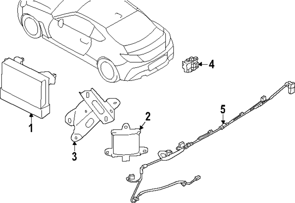 2024-2025 Subaru BRZ Control Module 87631CC010 | Subaru Parts Quick