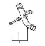 5C0145770C - Cooling System: Pressure Pipe for Volkswagen Image