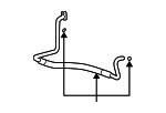 7815A050 - : Discharge Hose for Mitsubishi: Outlander Image