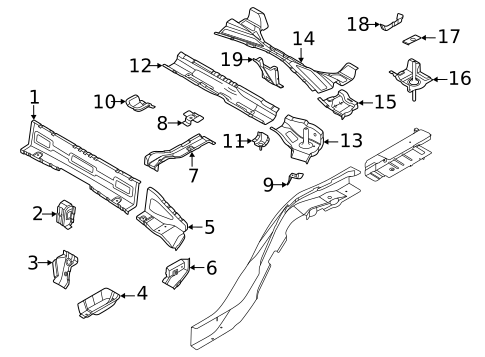 Crossmembers & Components for 2023 Genesis GV70 #0