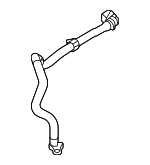 LR110238 - Cooling System: Oil Cooler Line for Land-Rover Image